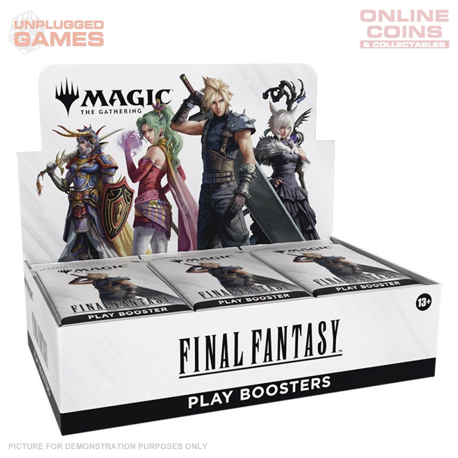Magic The Gathering - Final Fantasy PLAY Booster BOX (Sealed Box of 30 Packs)